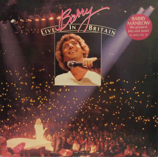 Barry Manilow : Barry Live In Britain (LP, Album)
