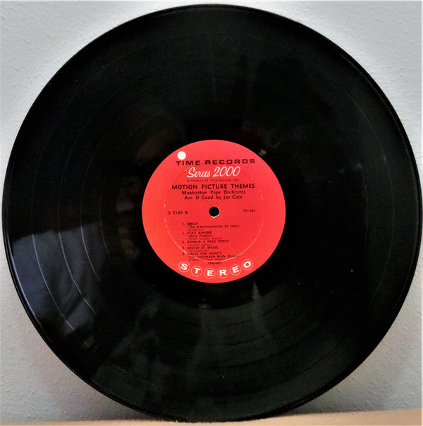 The Manhattan Pops Orchestra : Motion Picture Themes (LP, Album)