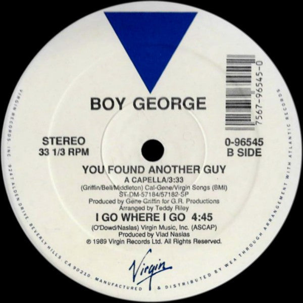 Boy George : You Found Another Guy (12", Single)