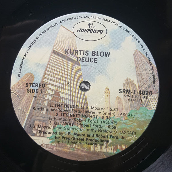 Kurtis Blow : Deuce (LP, Album)