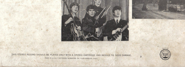 The Beatles : The Beatles' Second Album (LP, Album, Scr)