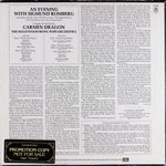 Hollywood Bowl Pops Orchestra, Carmen Dragon : An Evening With Romberg (LP, Album)