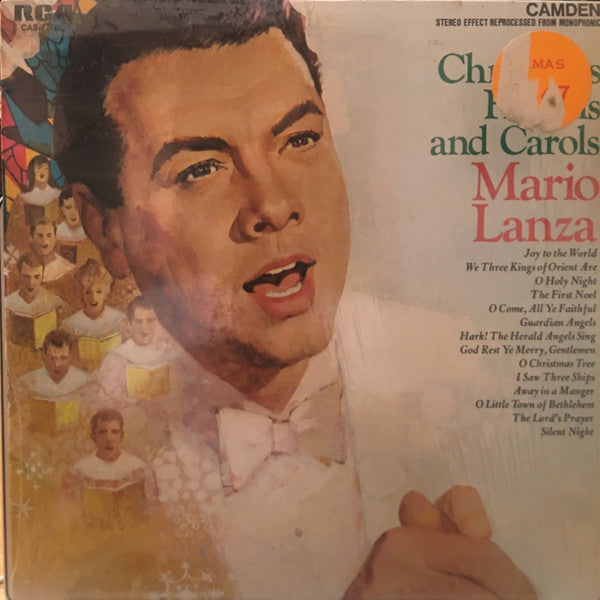 Mario Lanza : Christmas Hymns And Carols (LP)