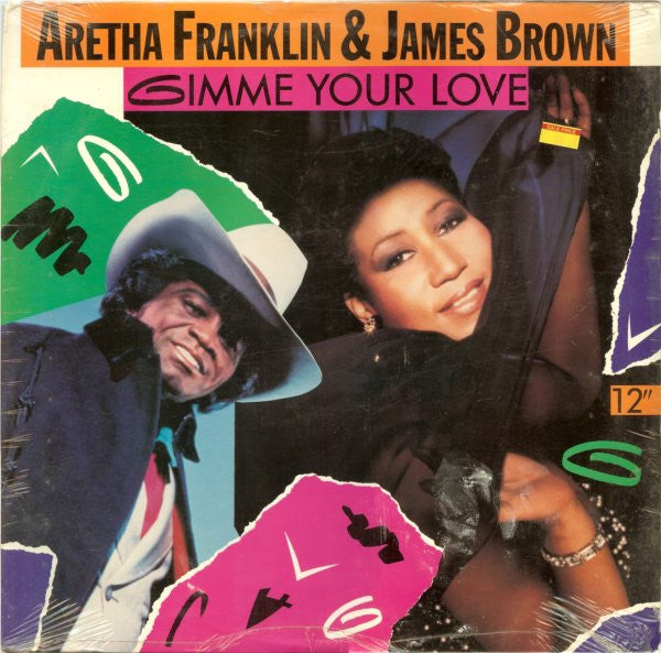 Aretha Franklin & James Brown : Gimme Your Love (12", Single)