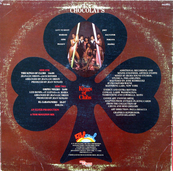 Chocolat's : Kings Of Clubs (LP, Album, Pit)
