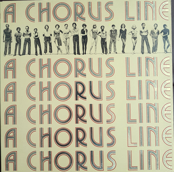Various : A Chorus Line - Original Cast Recording (LP, Album, Gat)