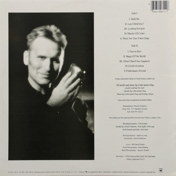 Colin Hay : Looking For Jack (LP, Album, Car)