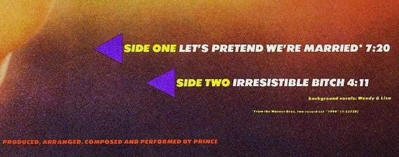 Prince : Let's Pretend We're Married (12", Maxi, SRC)