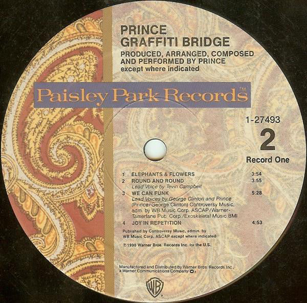 Prince : Graffiti Bridge (2xLP, Album, Spe)