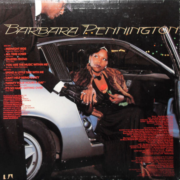 Barbara Pennington : Midnight Ride (LP, Album)