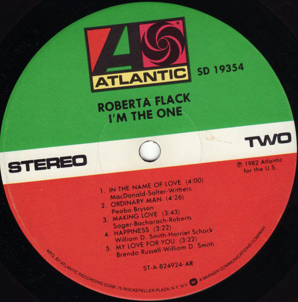 Roberta Flack : I'm The One (LP, Album, AR)