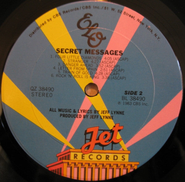 Electric Light Orchestra : Secret Messages (LP, Album, Car)