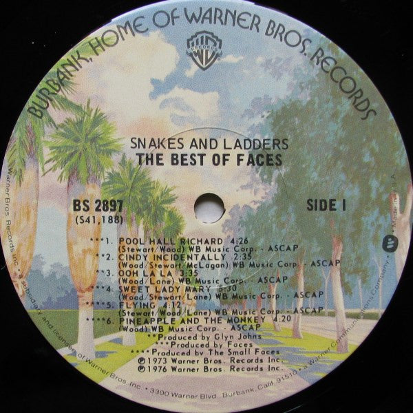 Faces (3) : Snakes And Ladders / The Best Of Faces (LP, Comp)