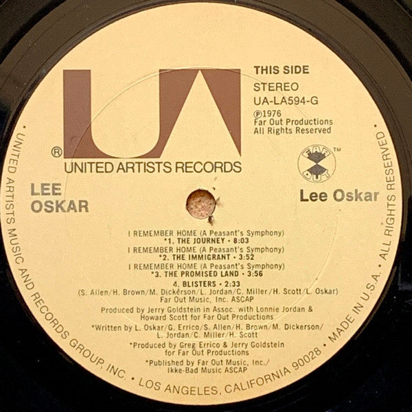 Lee Oskar : Lee Oskar (LP, Album, Ter)