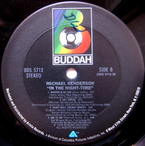 Michael Henderson : In The Night-Time (LP, Album, San)