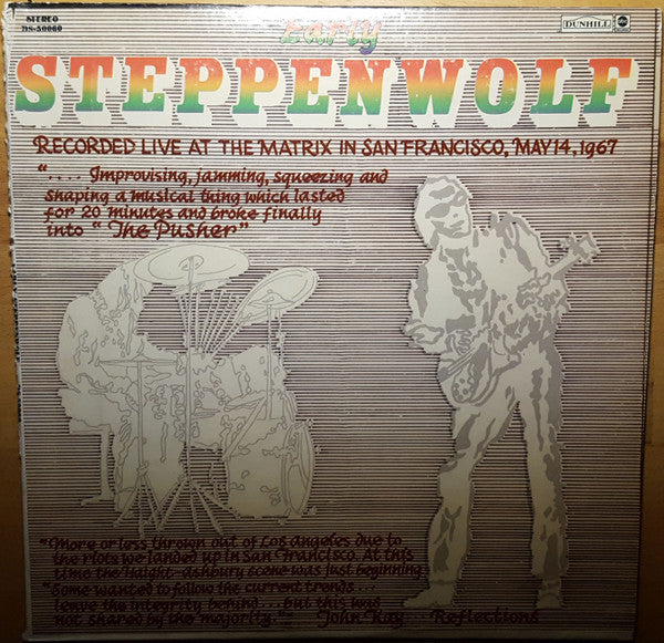 Steppenwolf : Early Steppenwolf (LP, Album, RE)