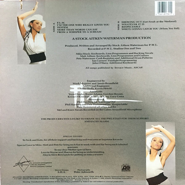 Mel & Kim : FLM (LP, Album)