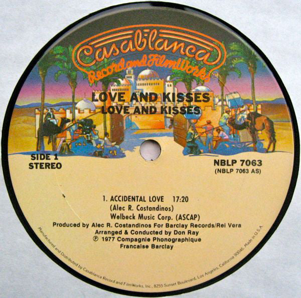 Love & Kisses : Love And Kisses (LP, Album, Ter)