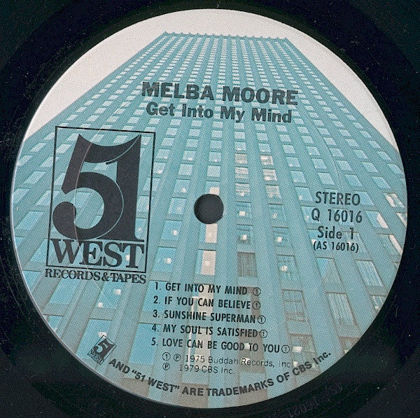 Melba Moore : Get Into My Mind (LP, Comp)