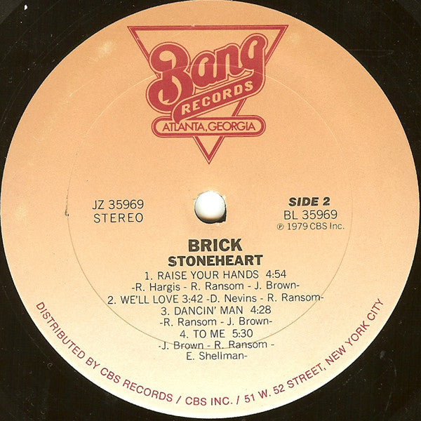 Brick : Stoneheart (LP, Album)