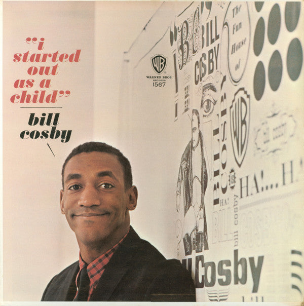 Bill Cosby : I Started Out As A Child (LP, Album, Mono, RP, Gol)