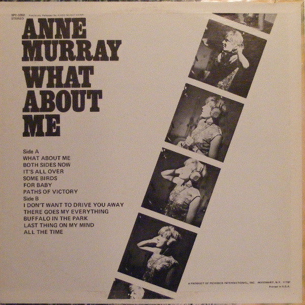 Anne Murray : What About Me (LP, Album, RE)