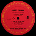 James Taylor (2) : That's Why I'm Here (LP, Album, Pit)