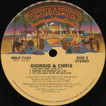 Giorgio Moroder And Chris Bennett : Love's In You, Love's In Me (LP, Album)