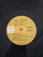 Billy Preston : I Wrote A Simple Song (LP, Album, Club, Gat)