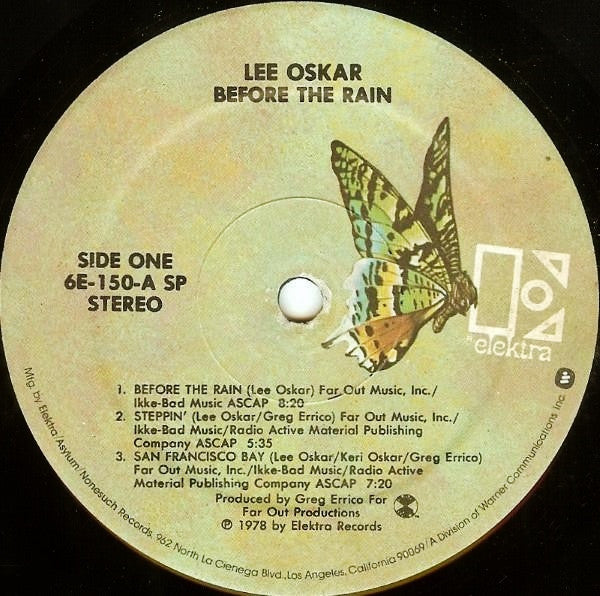 Lee Oskar : Before The Rain (LP, Album, SP )