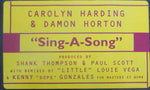 Carolyn Harding & Damon Horton : Sing A Song (12")