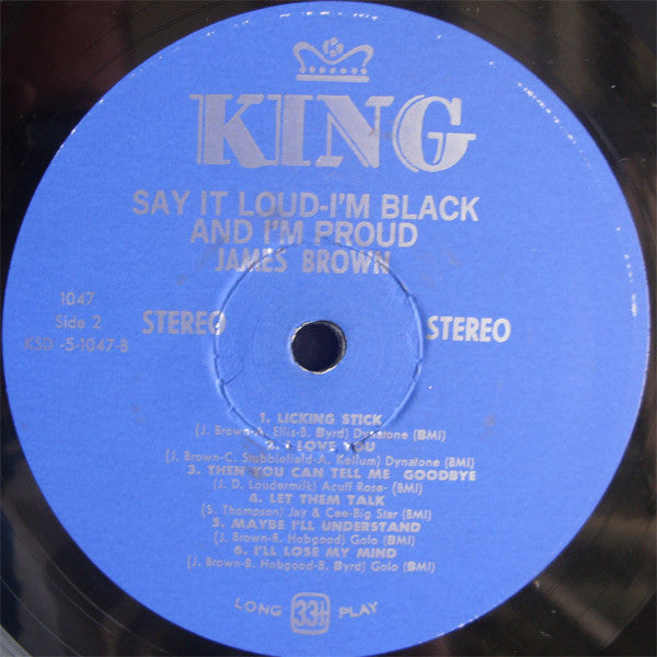 James Brown : Say It Loud I'm Black And I'm Proud (LP, Album, Gat)