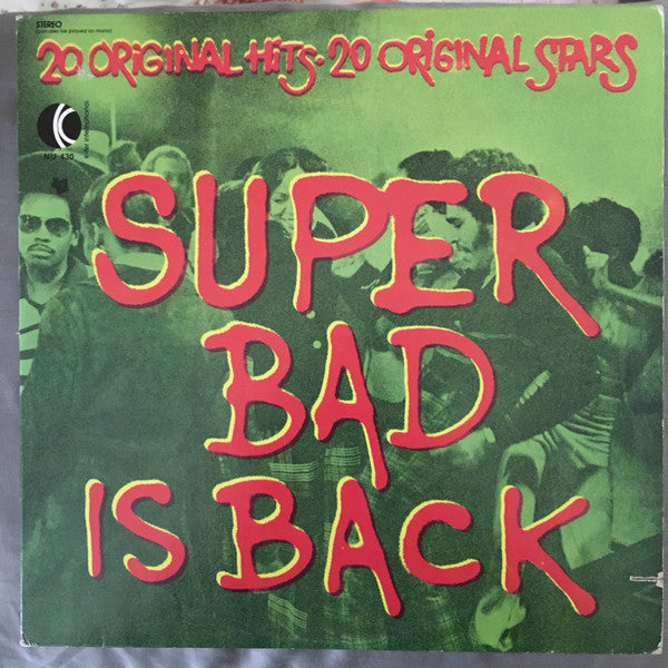 Various : Super Bad Is Back (20 Original Hits • 20 Original Stars) (LP, Comp, Ltd, Son)