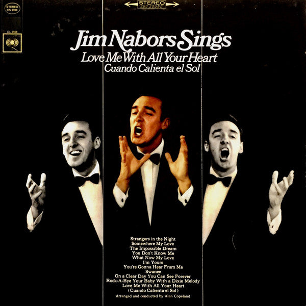 Jim Nabors : Jim Nabors Sings Love Me With All Your Heart (LP, Album)