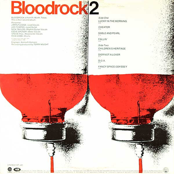 Bloodrock : Bloodrock 2 (LP, Album, Jac)