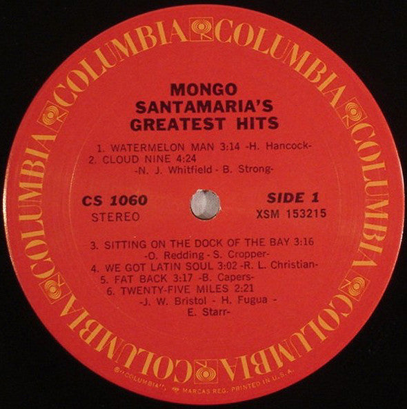Mongo Santamaria : Mongo Santamaria's Greatest Hits (LP, Comp, RE)