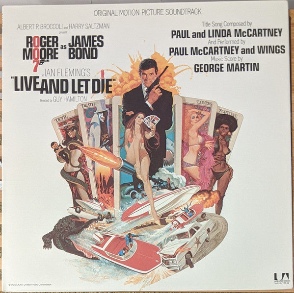 Various : Live And Let Die (Original Motion Picture Soundtrack) (LP, Album, RE, Gat)