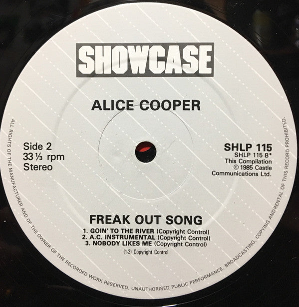 Alice Cooper : Freak Out Song (LP, Comp)