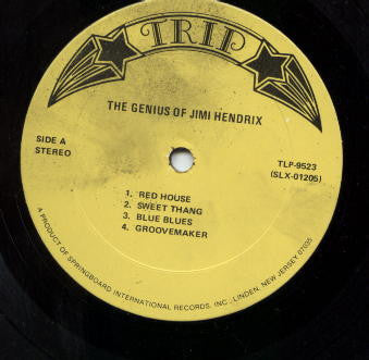 Jimi Hendrix : The Genius Of Jimi Hendrix (LP, Comp)