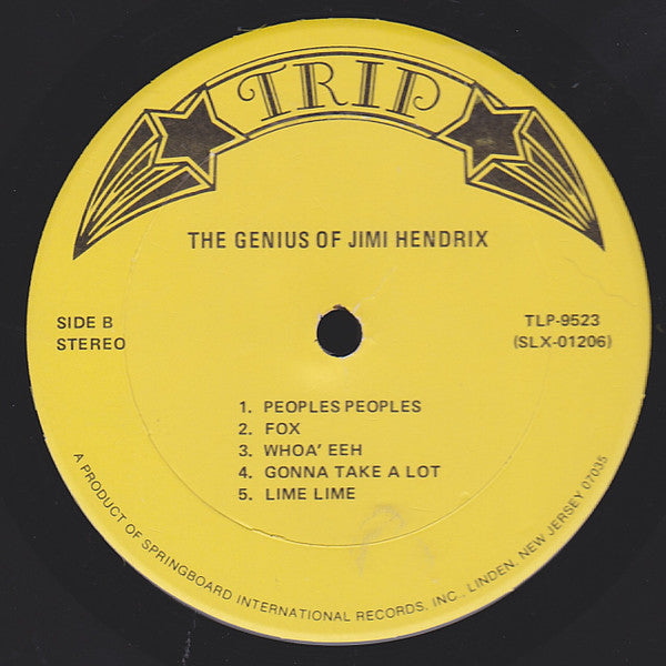 Jimi Hendrix : The Genius Of Jimi Hendrix (LP, Comp)
