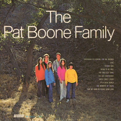 The Pat Boone Family : The Pat Boone Family (LP, Album)