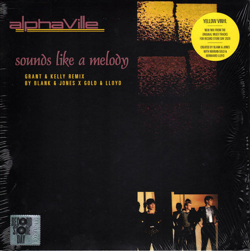 Alphaville : Sounds Like A Melody (12", Maxi, Ltd, Yel)