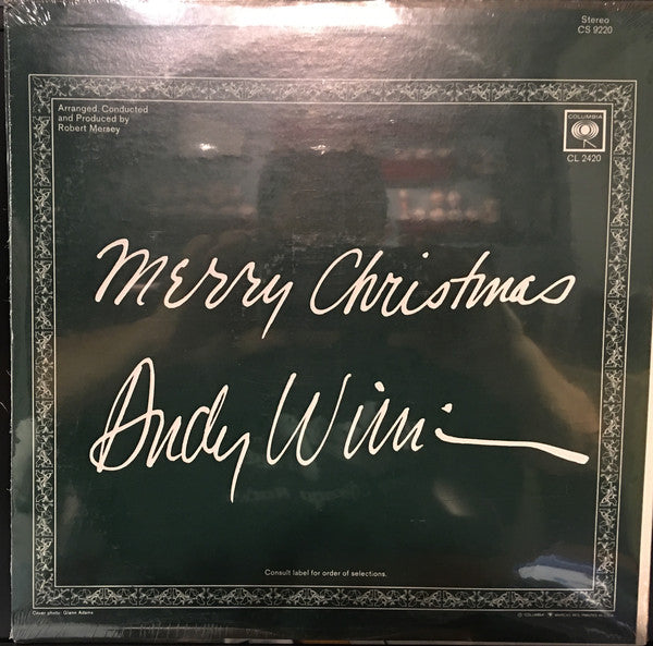 Andy Williams : Merry Christmas (LP, Album)