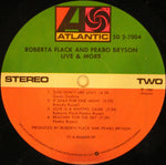 Roberta Flack And Peabo Bryson : Live & More (2xLP, Album, SP )