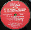 Various : A Christmas Treasury Of Classics From Avon (LP, Comp)