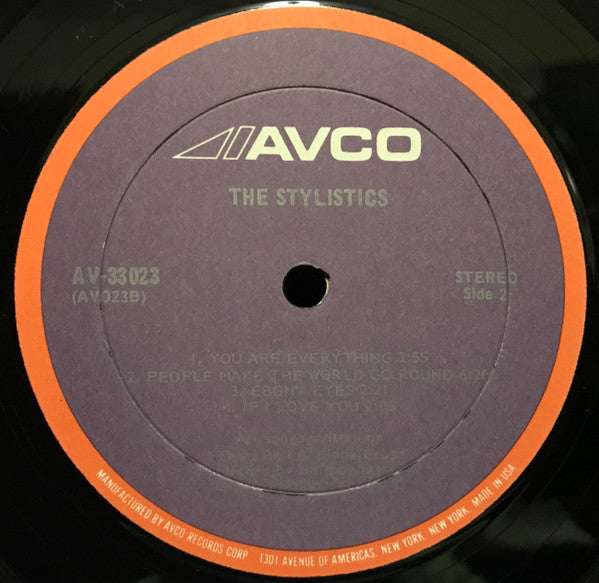 The Stylistics : The Stylistics (LP, Album, SRC)