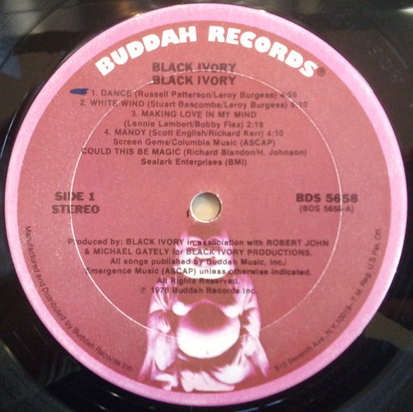 Black Ivory : Black Ivory (LP, Album, Ter)