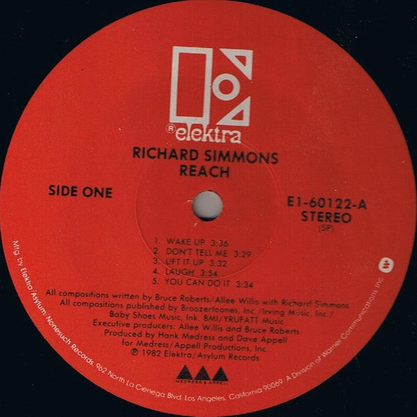 Richard Simmons : Reach (LP, Album)