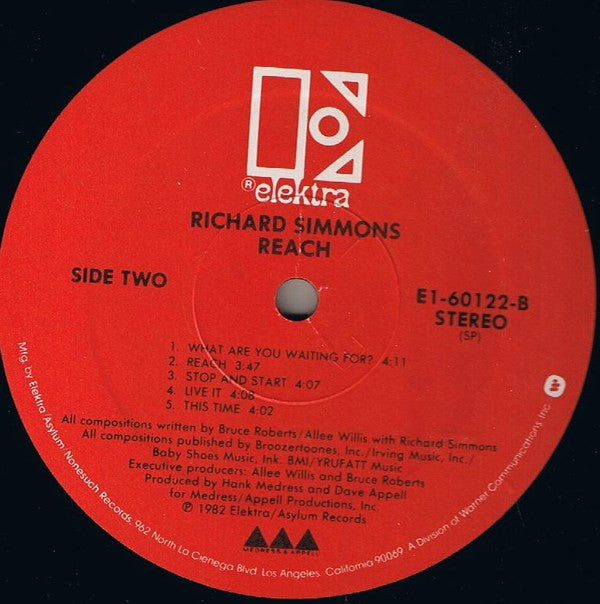Richard Simmons : Reach (LP, Album)