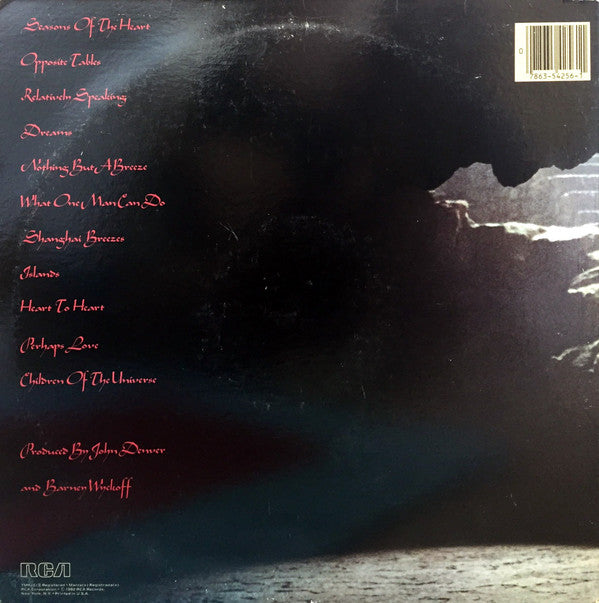 John Denver : Seasons Of The Heart (LP, Album)